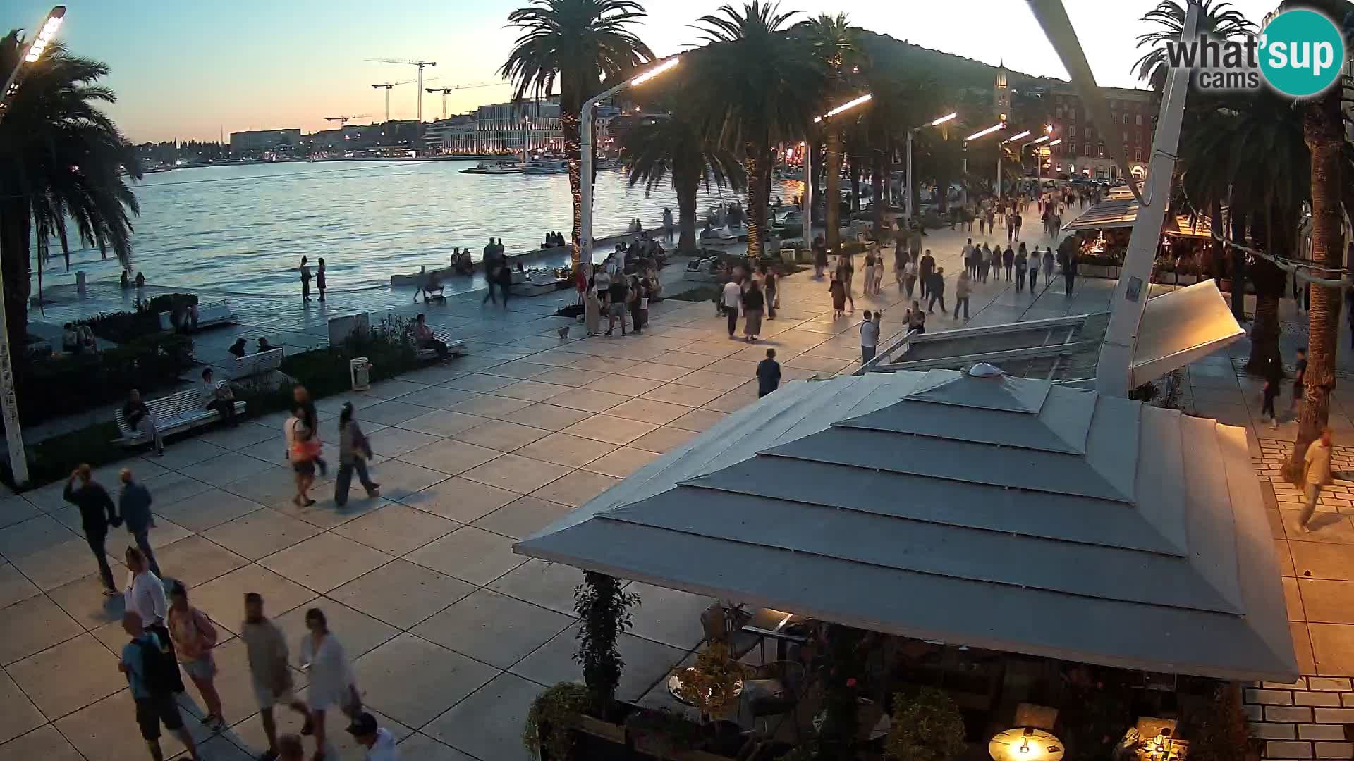 Split –  vista de Riva de Split