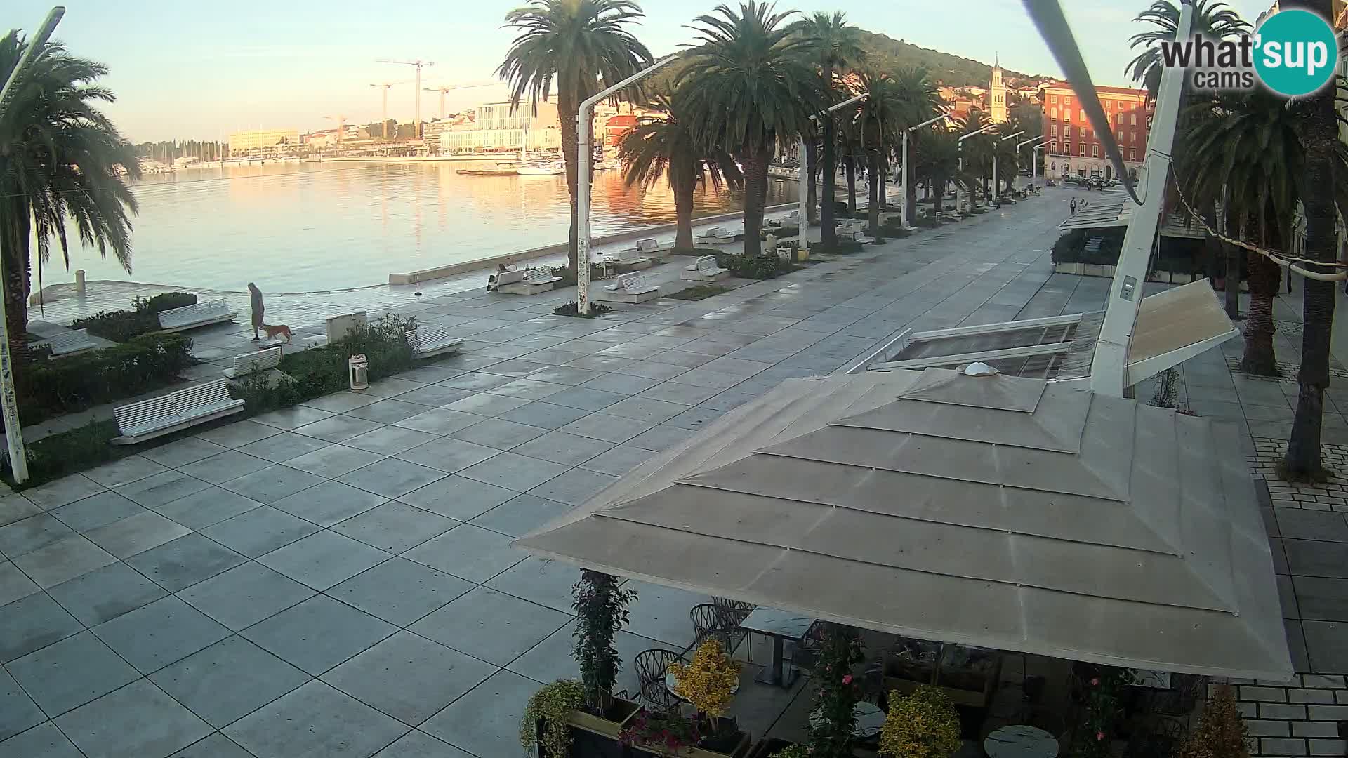 Split – Vista sulla riva di Spalato