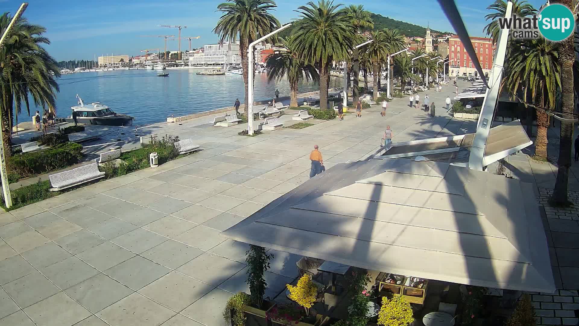 Live Webcam Split – view of Split riva