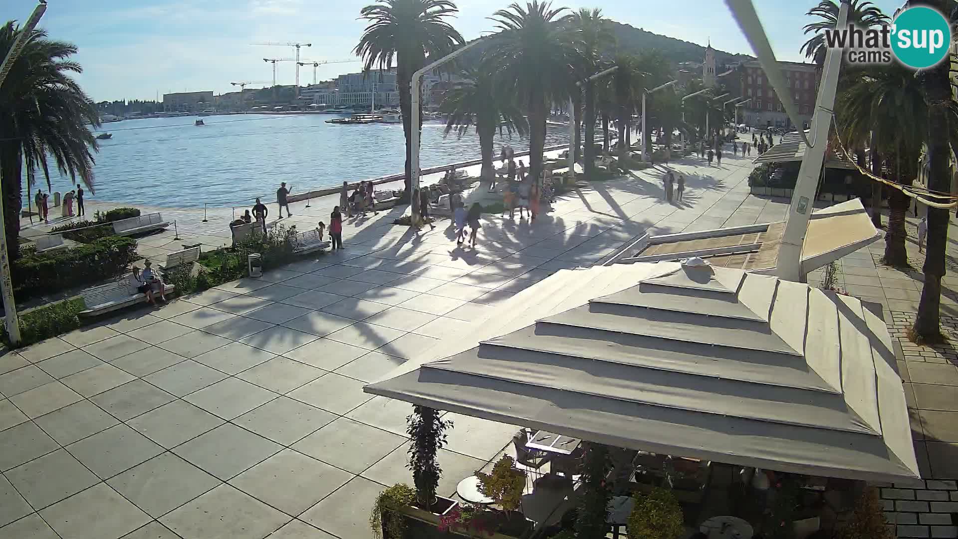 Split –  vue de Riva de Split