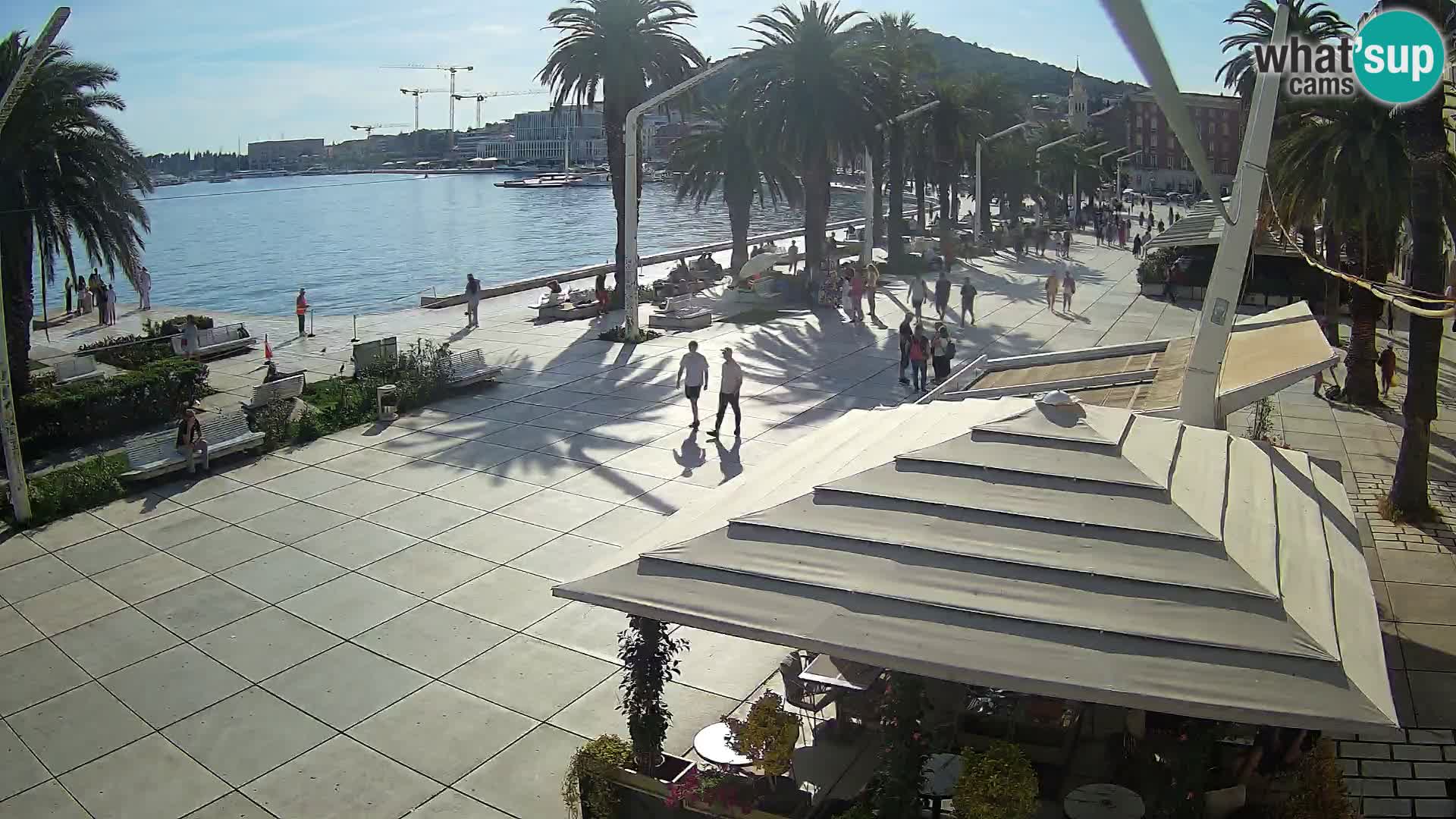 Split – Vista sulla riva di Spalato