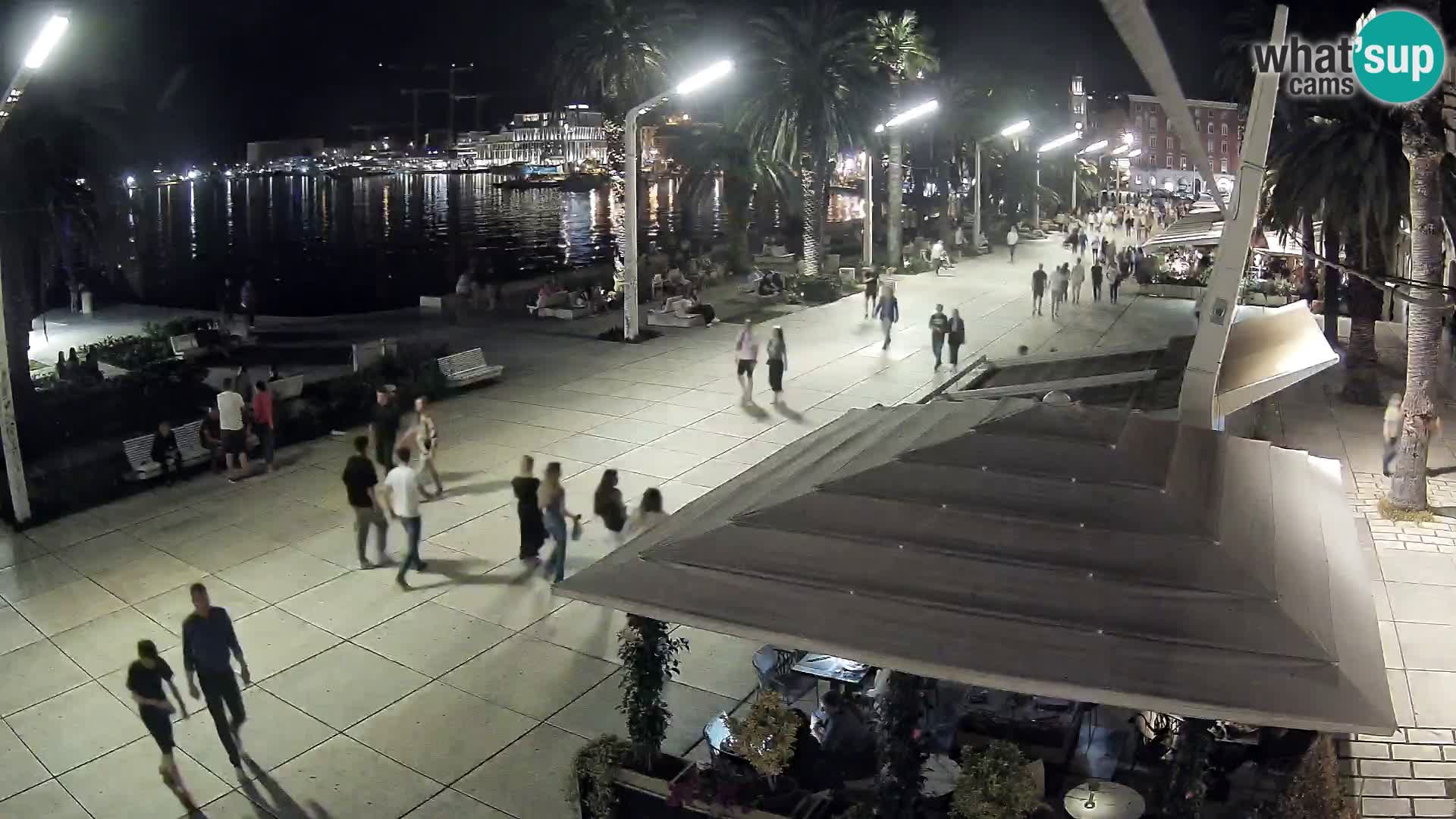 Split – Vista sulla riva di Spalato