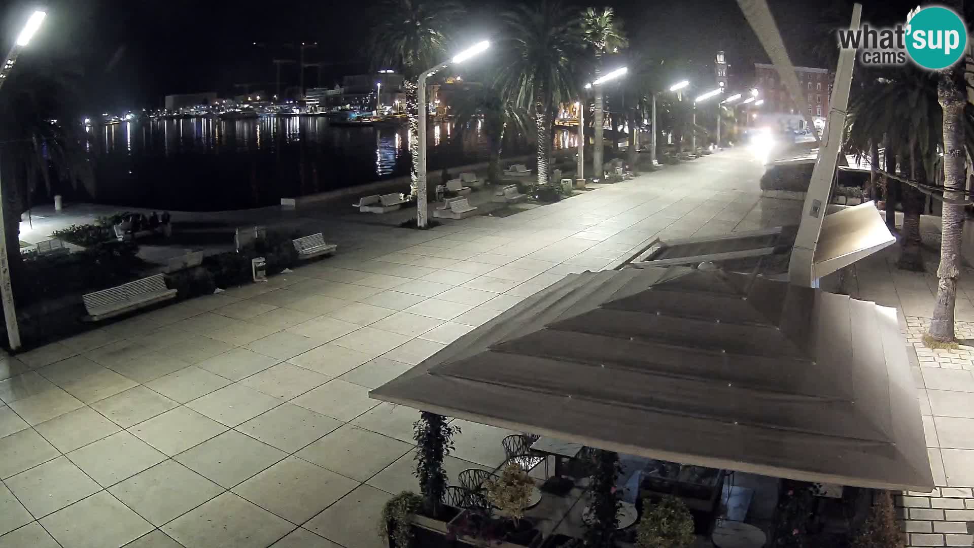 Split –  Blick auf Split riva