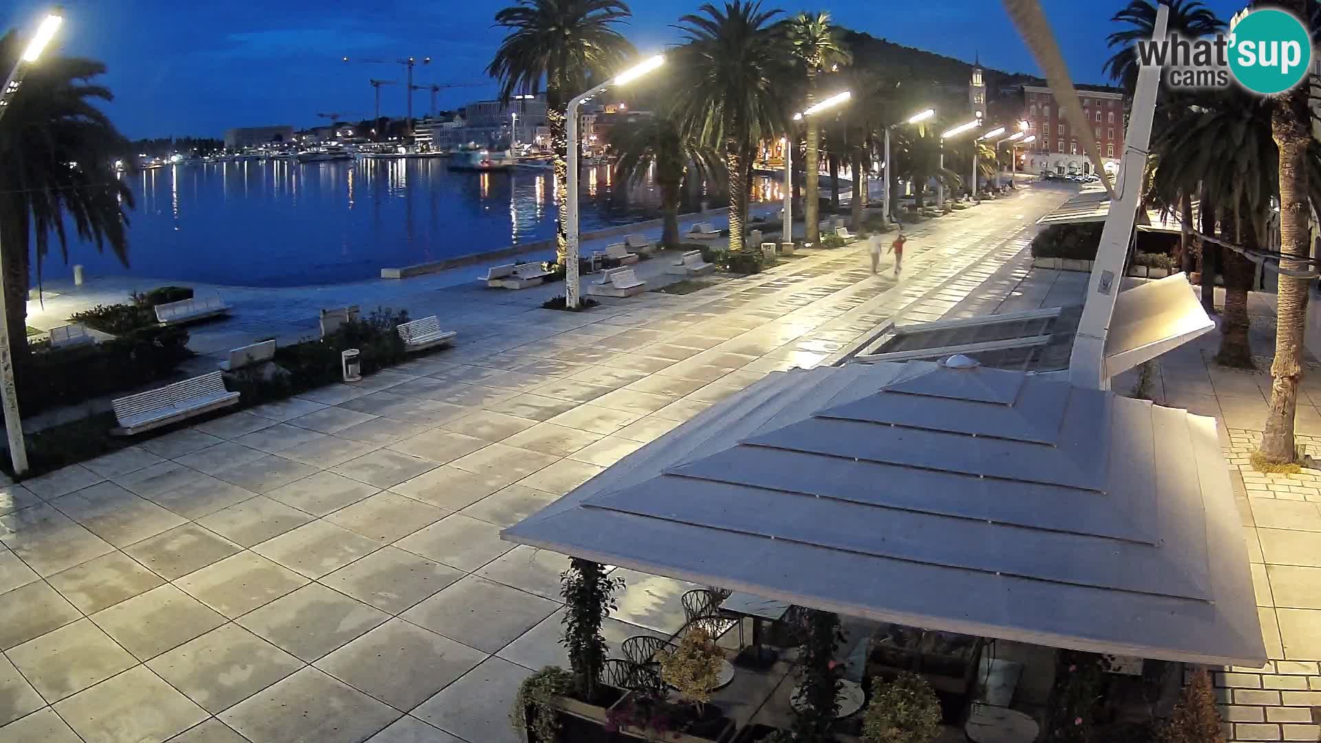 Split –  vista de Riva de Split