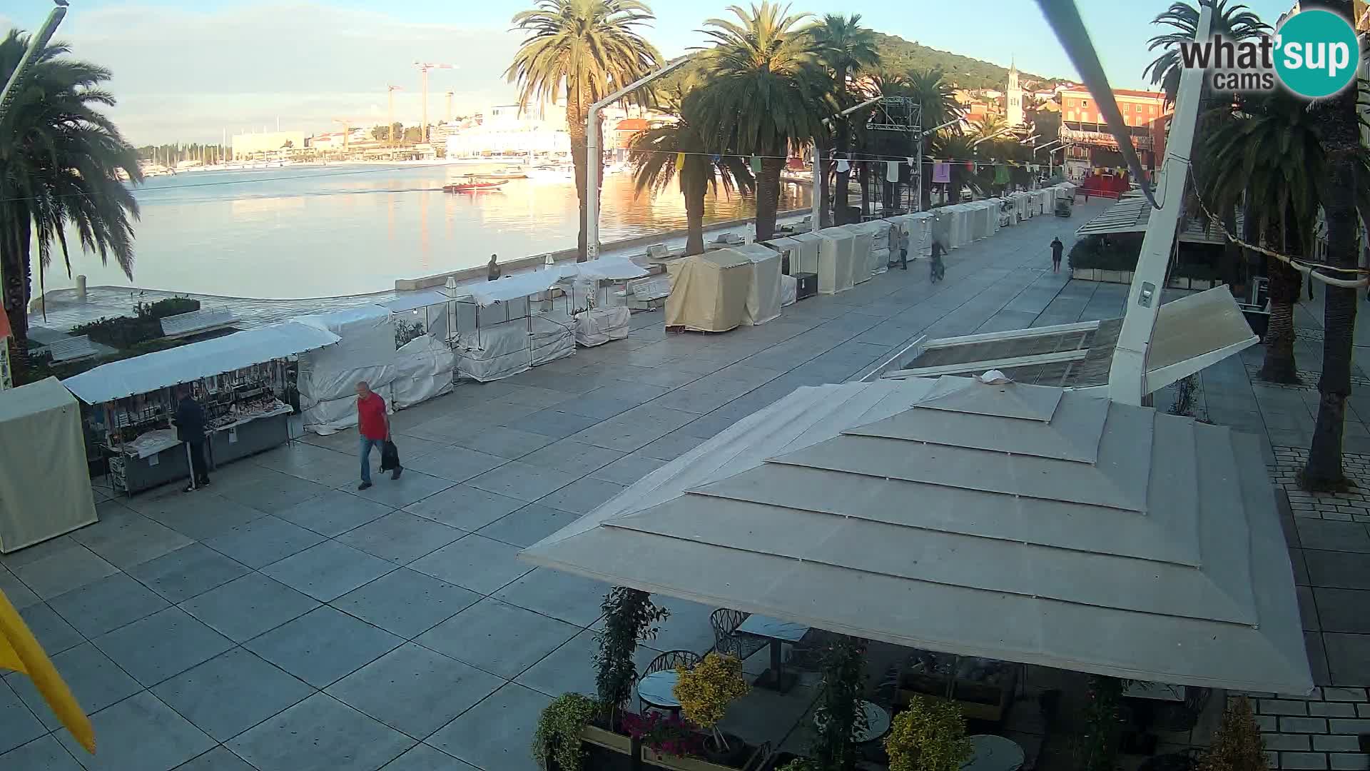Split –  Blick auf Split riva