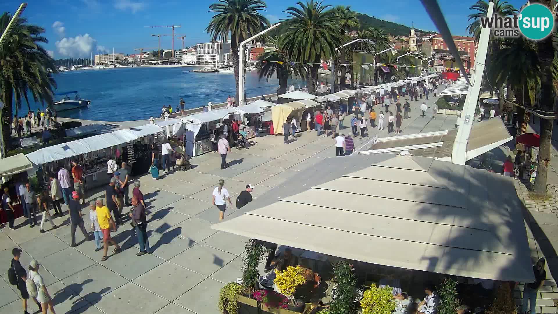 Split – Vista sulla riva di Spalato