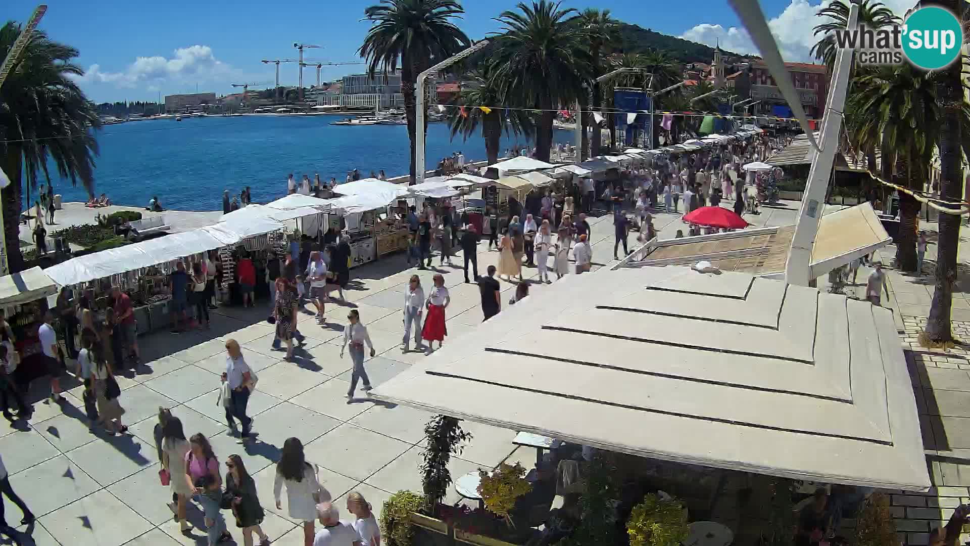 Split – pogled na splitsku rivu