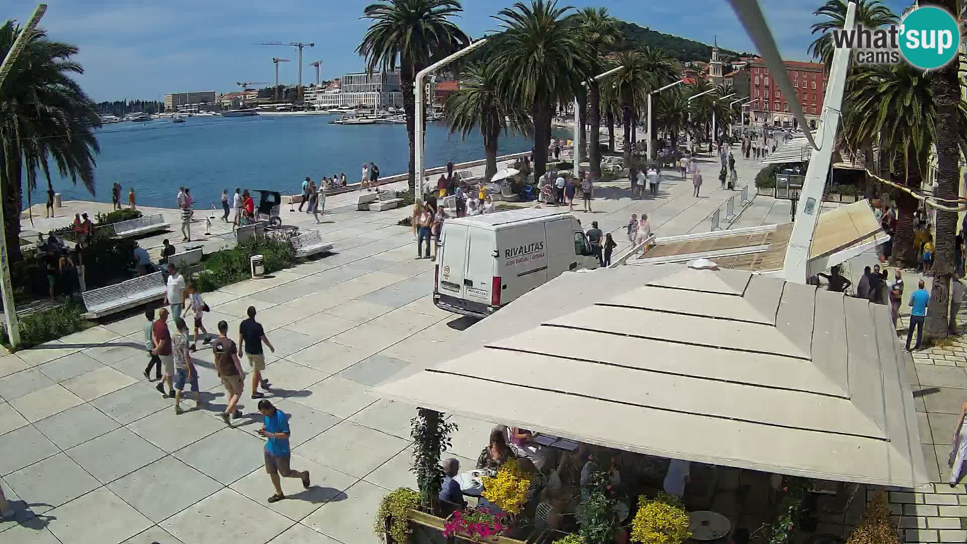 Split –  vista de Riva de Split