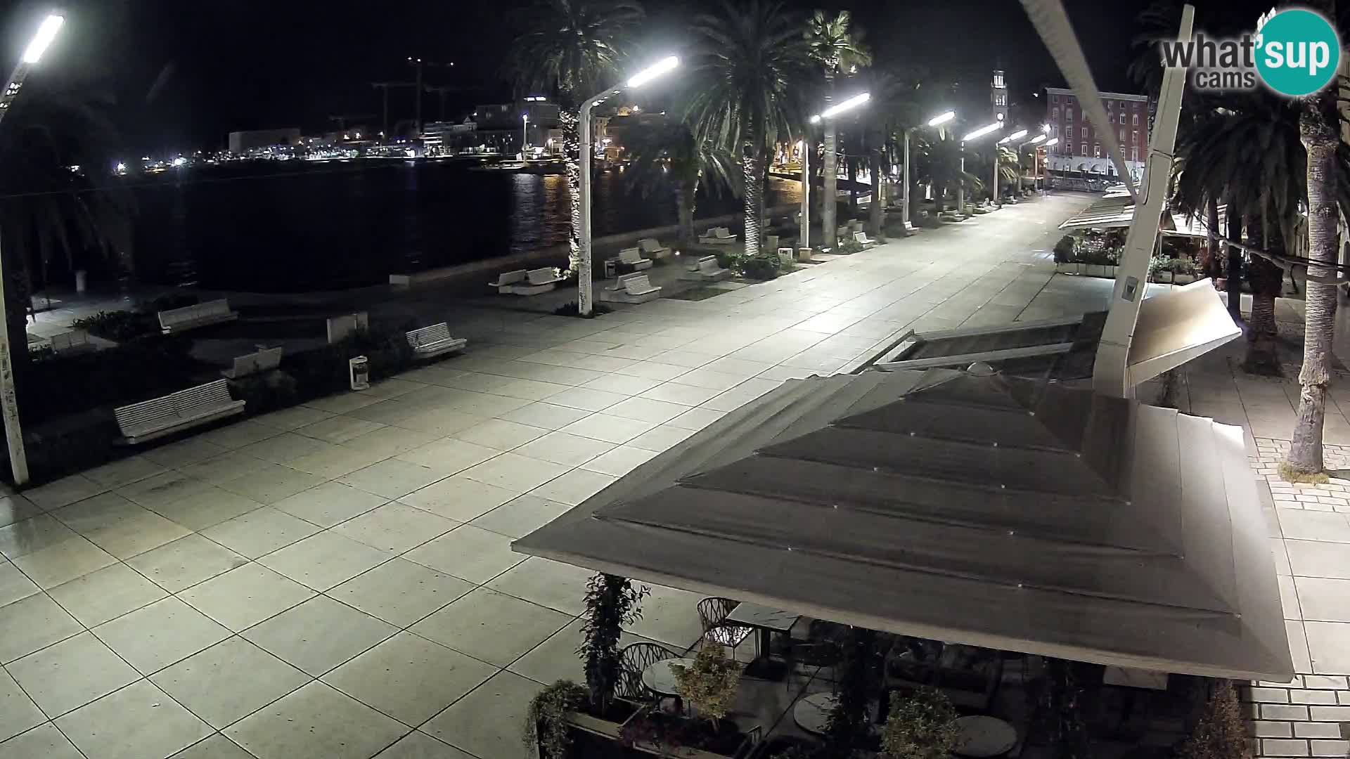 Split –  Blick auf Split riva