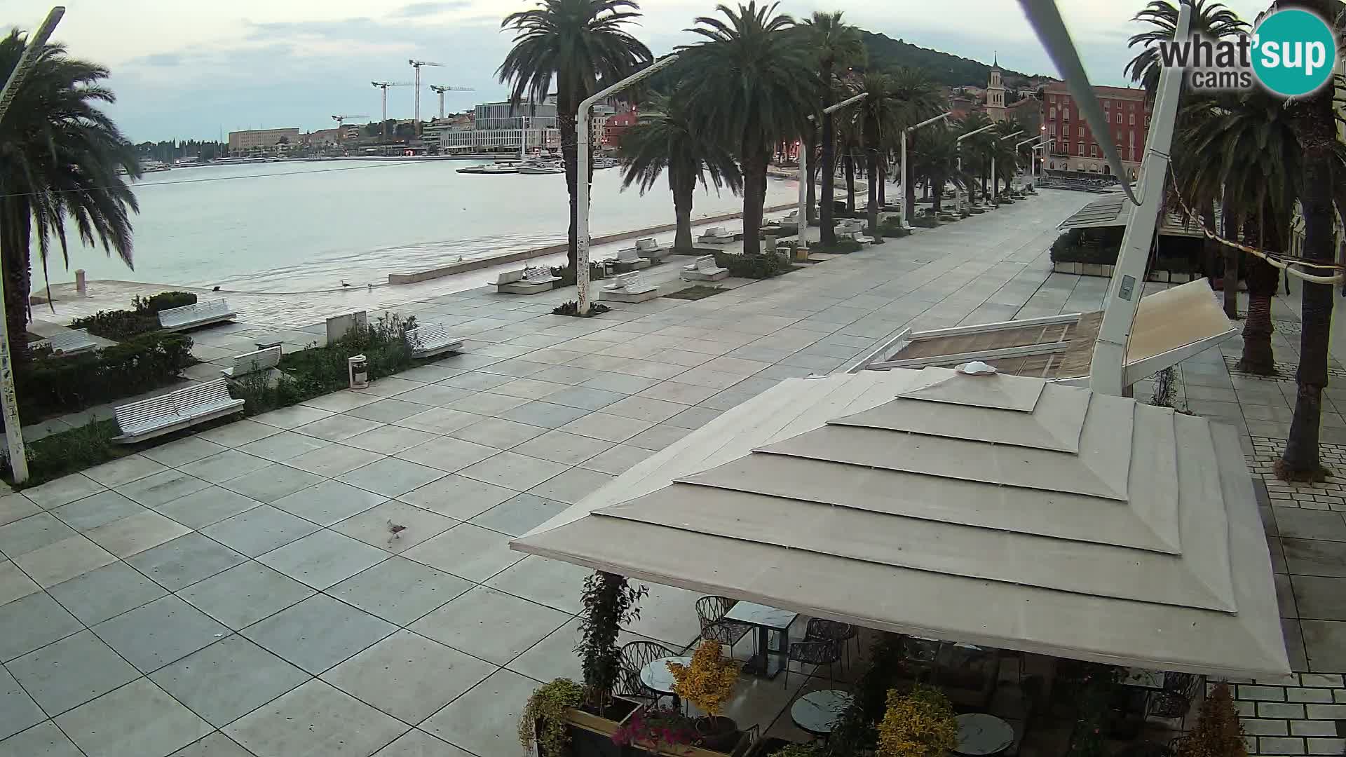 Split –  vista de Riva de Split