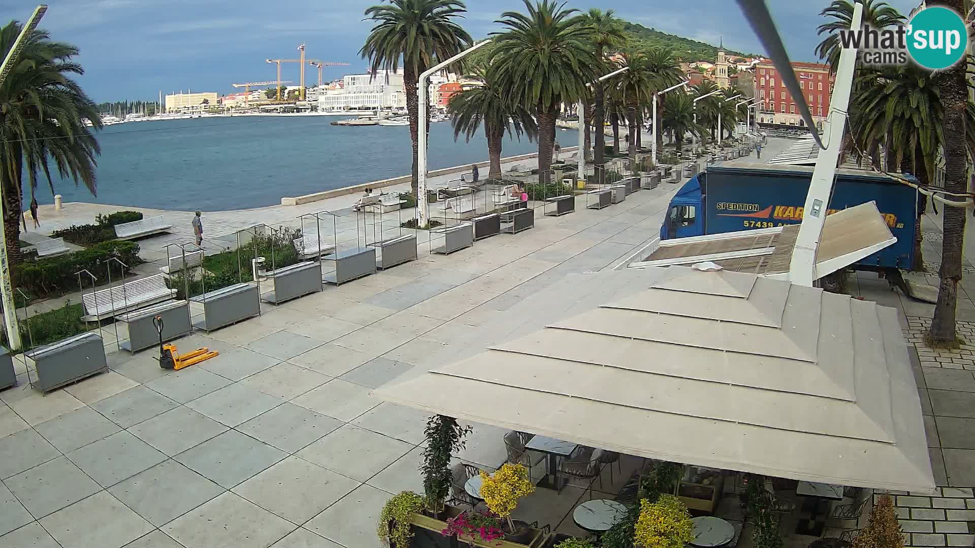 Split – pogled na splitsku rivu
