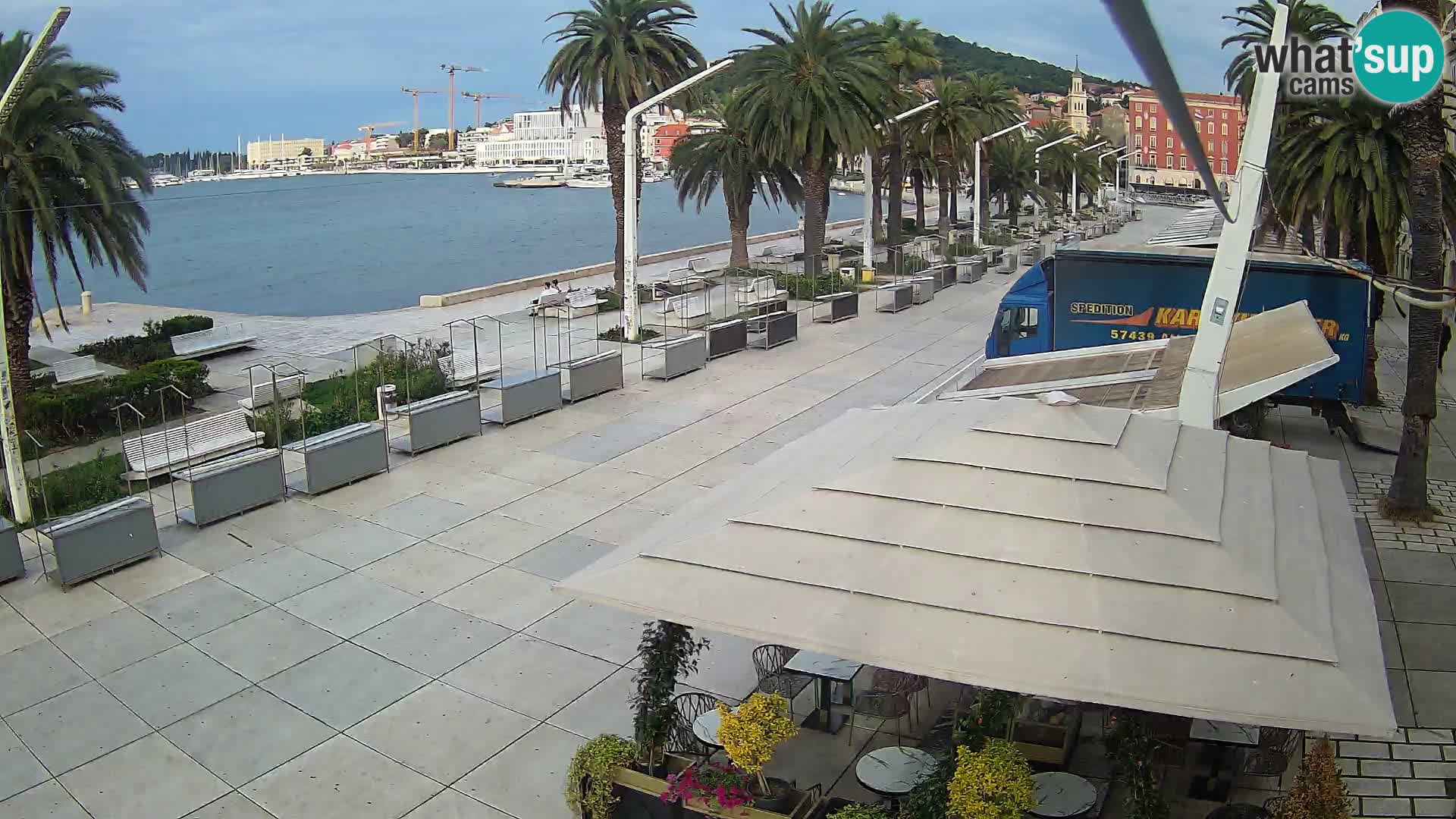 LIVE webcam Spalato riva