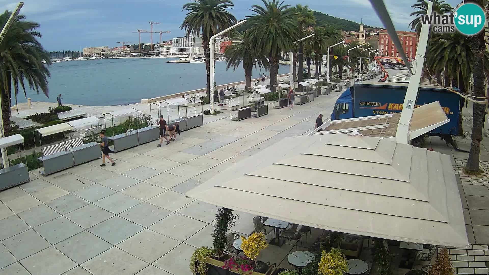 Split –  vue de Riva de Split