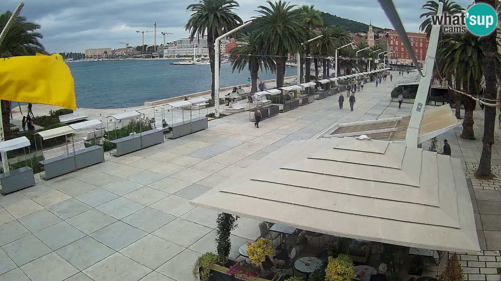 Split –  vue de Riva de Split