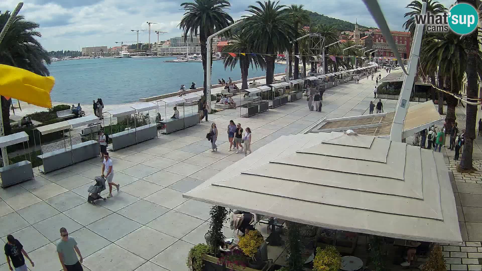 Split – Vista sulla riva di Spalato
