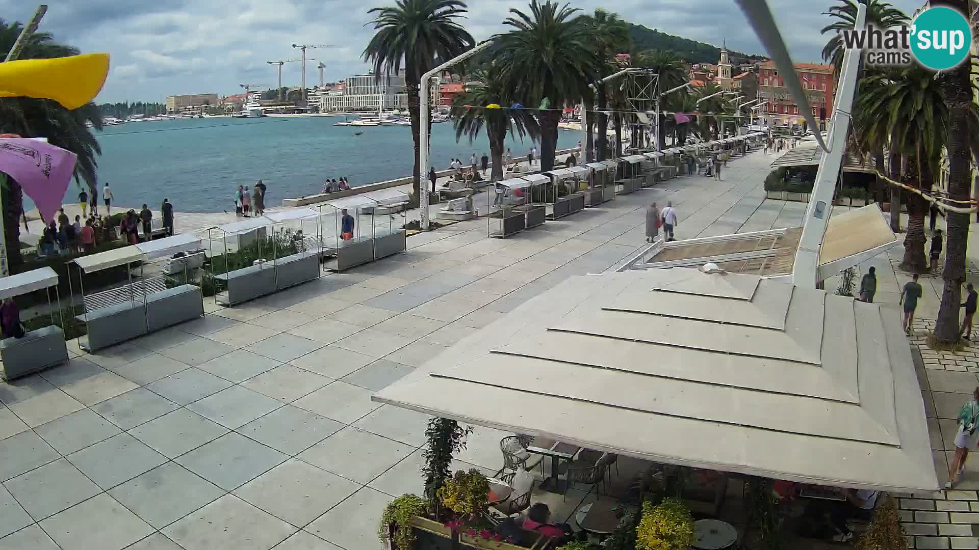 Split –  vista de Riva de Split