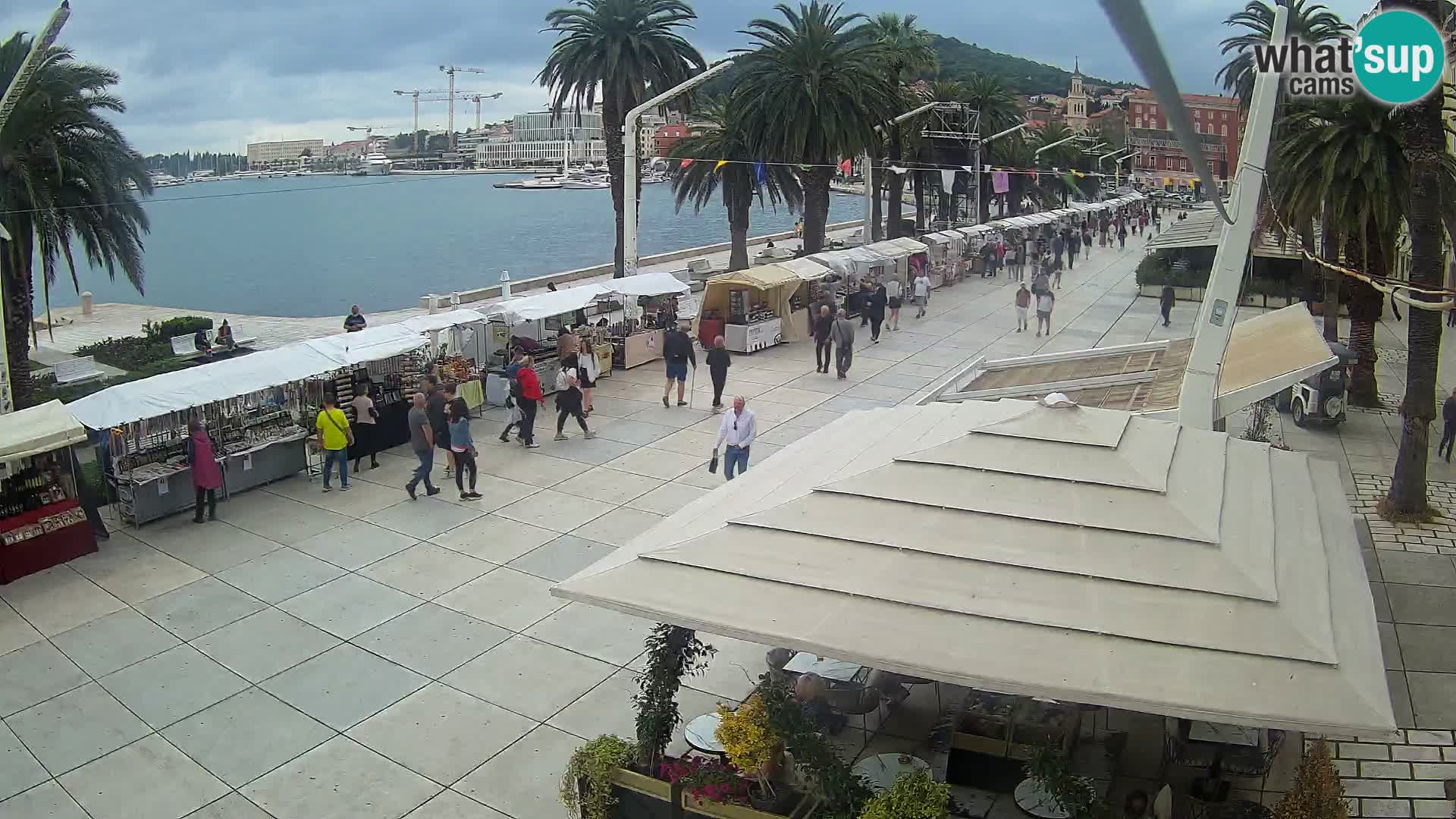 Split –  vista de Riva de Split