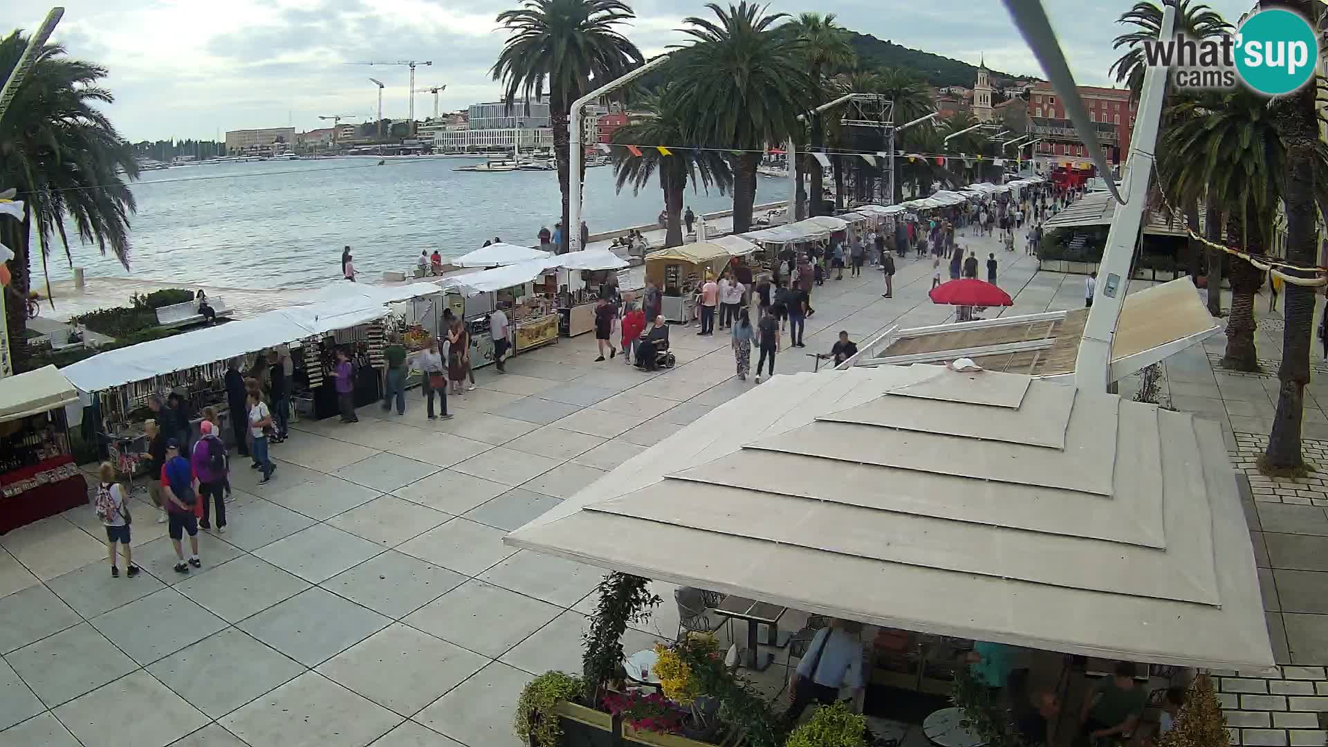 LIVE webcam Spalato riva