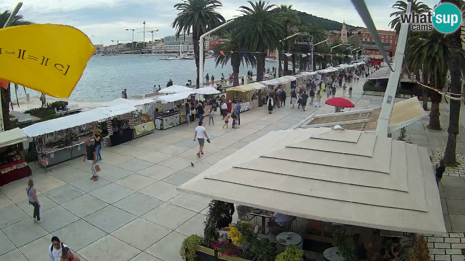 Split – Vista sulla riva di Spalato