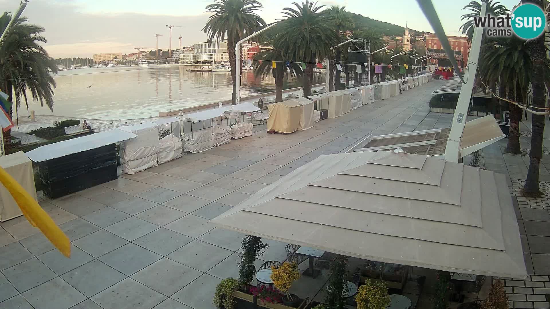 Live Webcam Split – view of Split riva