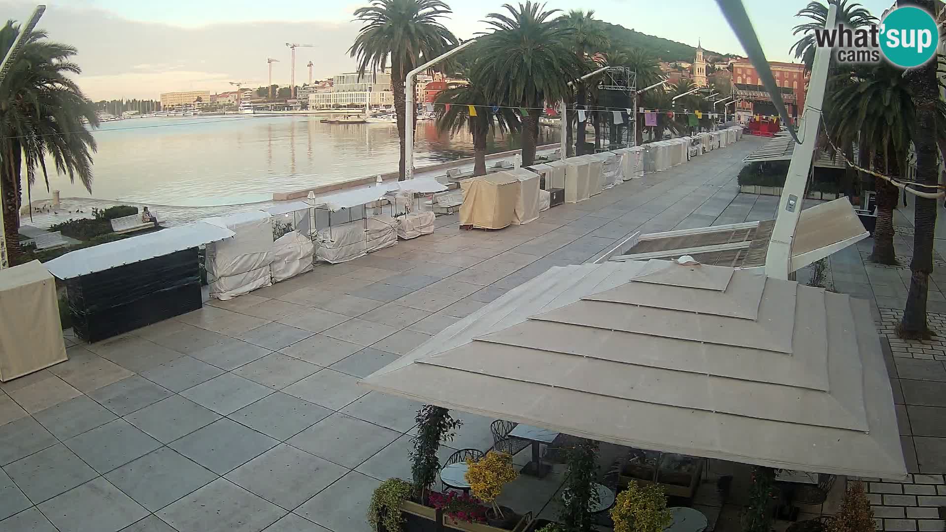 Split –  vue de Riva de Split
