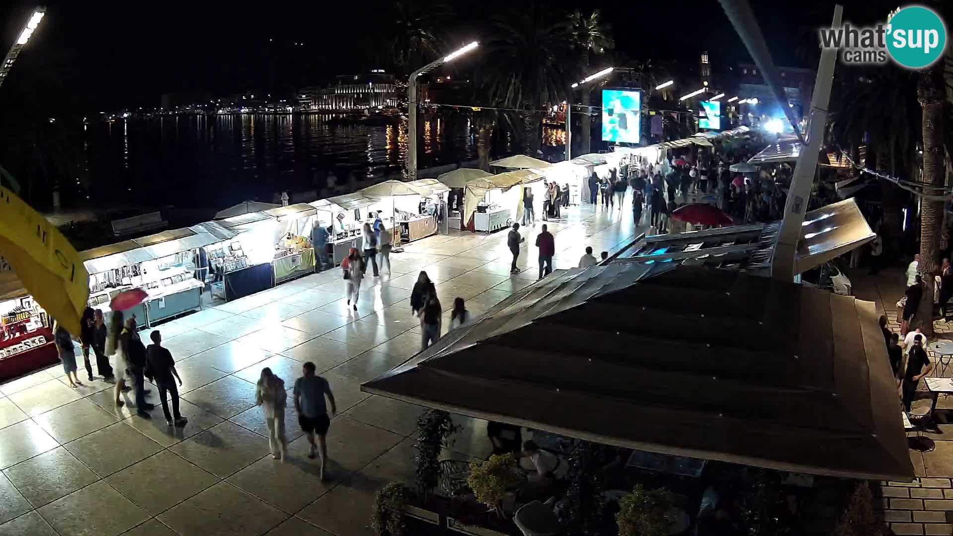 Live Webcam Split – view of Split riva