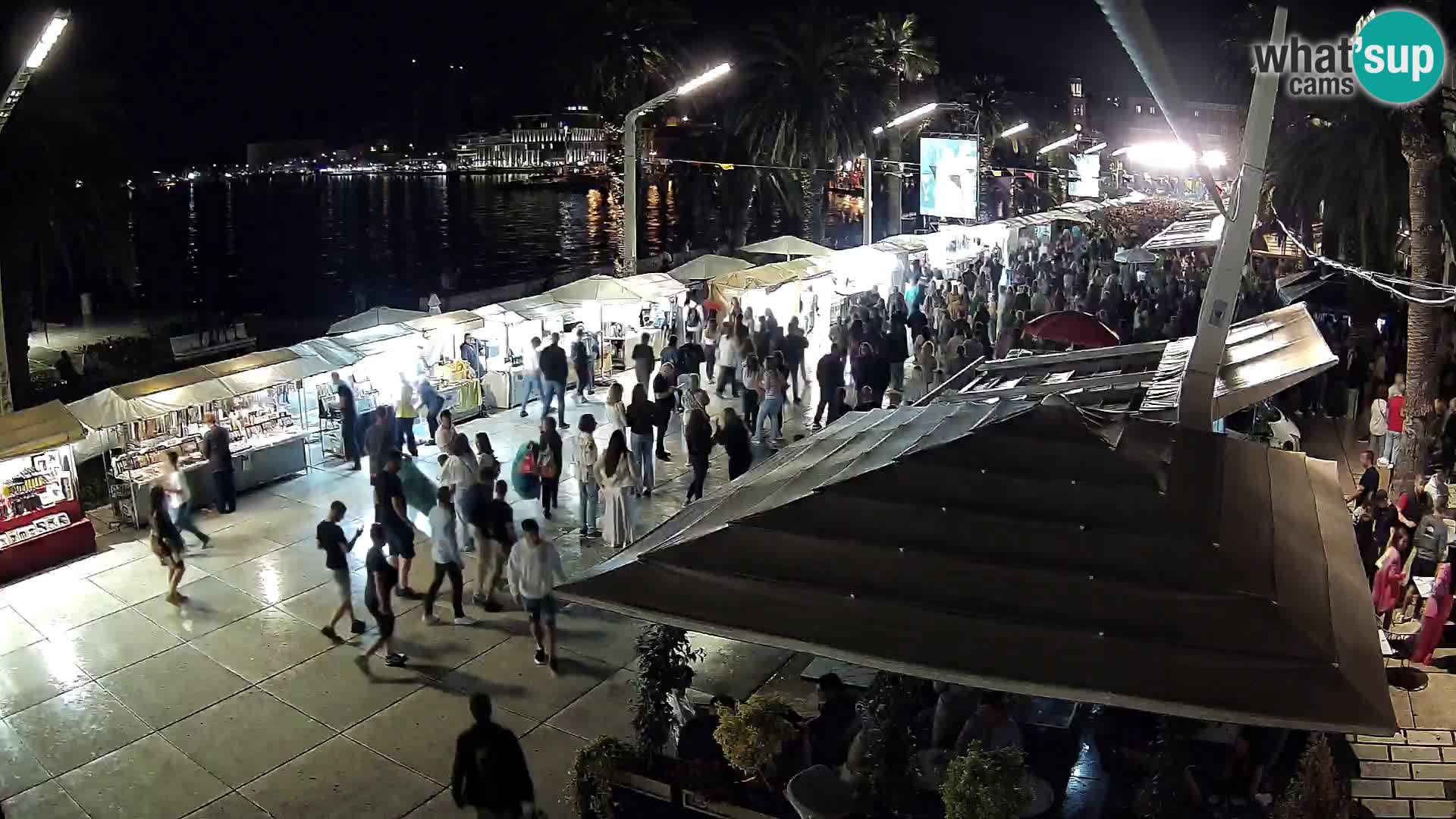 Live Webcam Split – view of Split riva