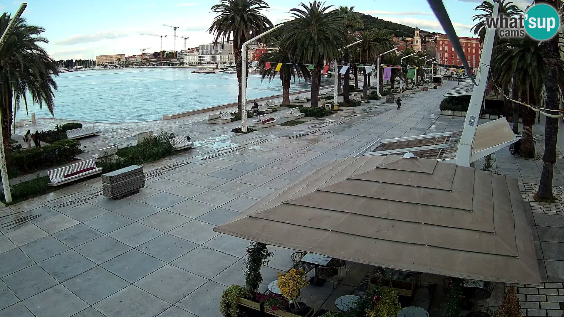 Split – Vista sulla riva di Spalato