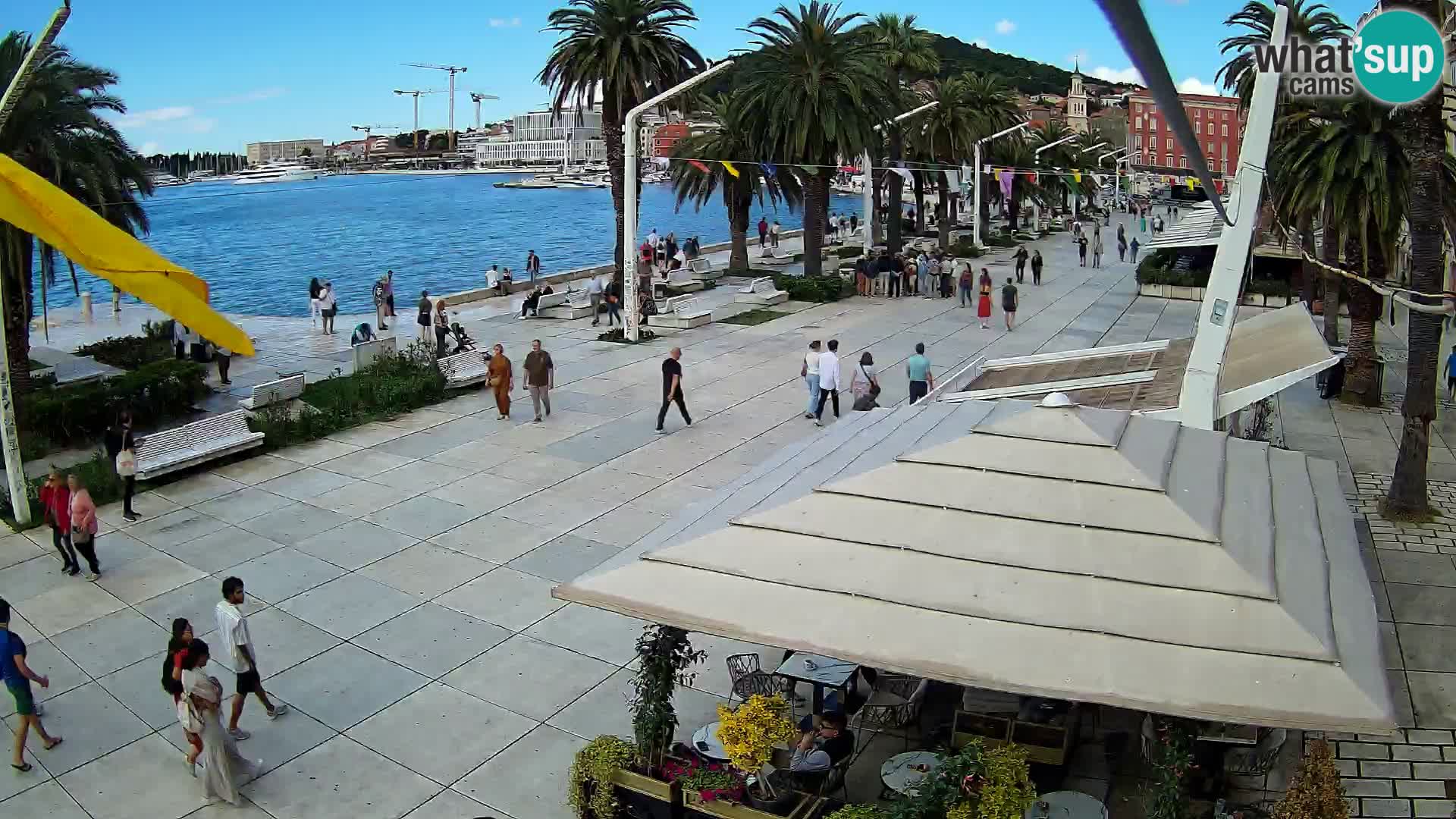Split – Vista sulla riva di Spalato