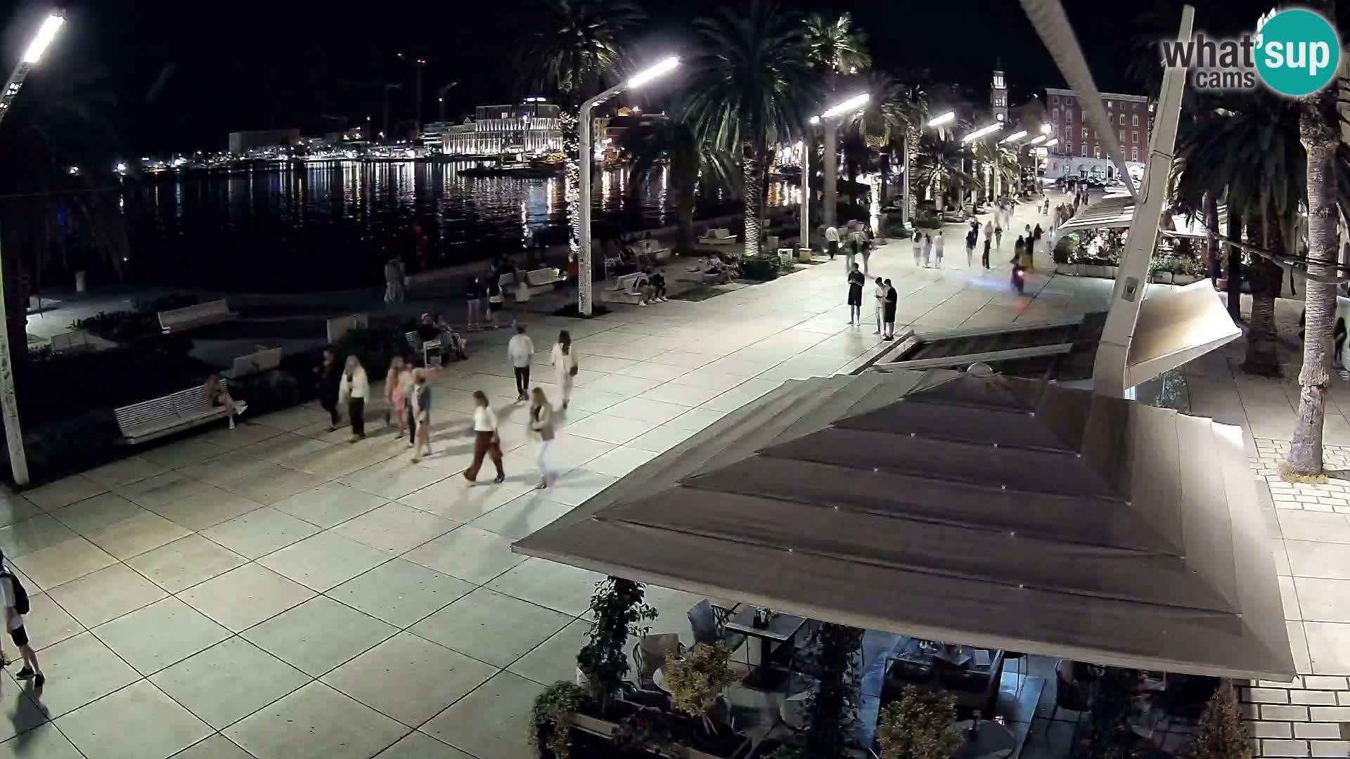 LIVE webcam Spalato riva