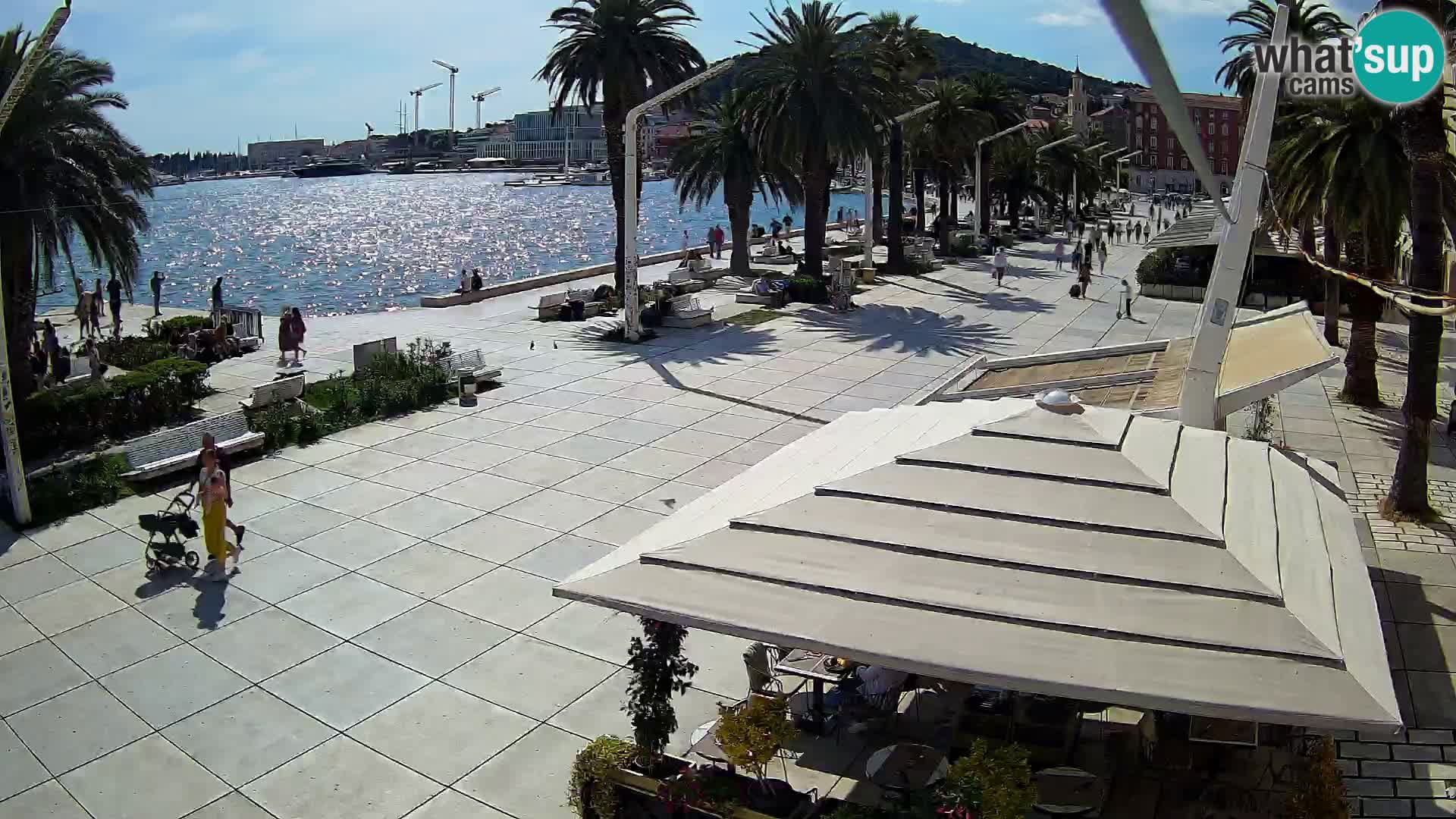 Split –  vista de Riva de Split