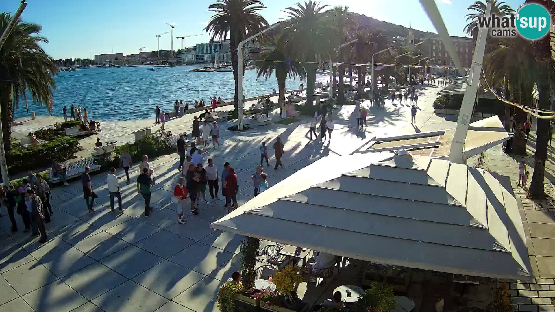 Live Webcam Split – view of Split riva