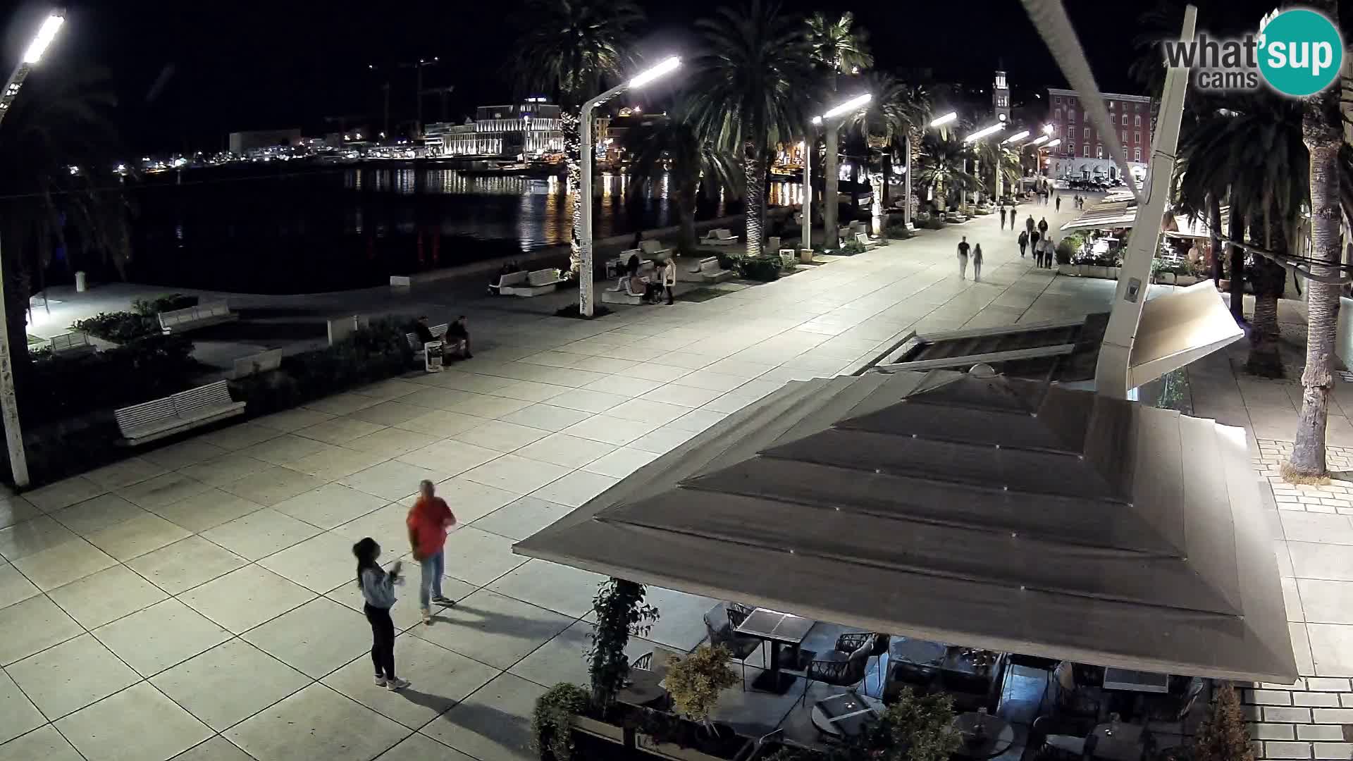 Split –  vue de Riva de Split