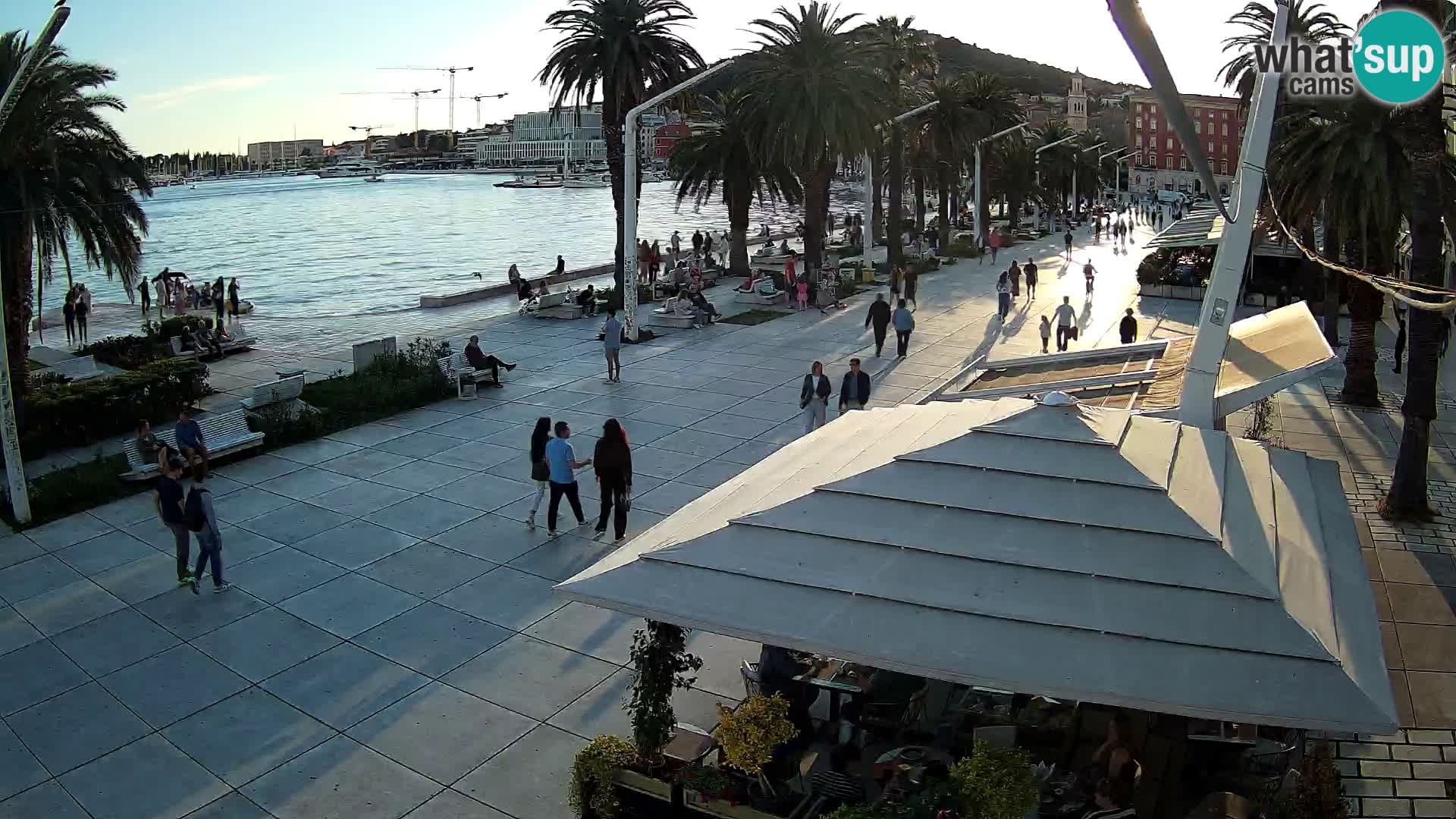 Split – Vista sulla riva di Spalato