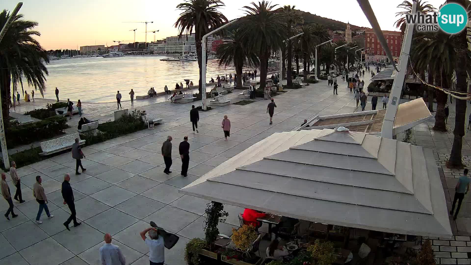Split –  vista de Riva de Split