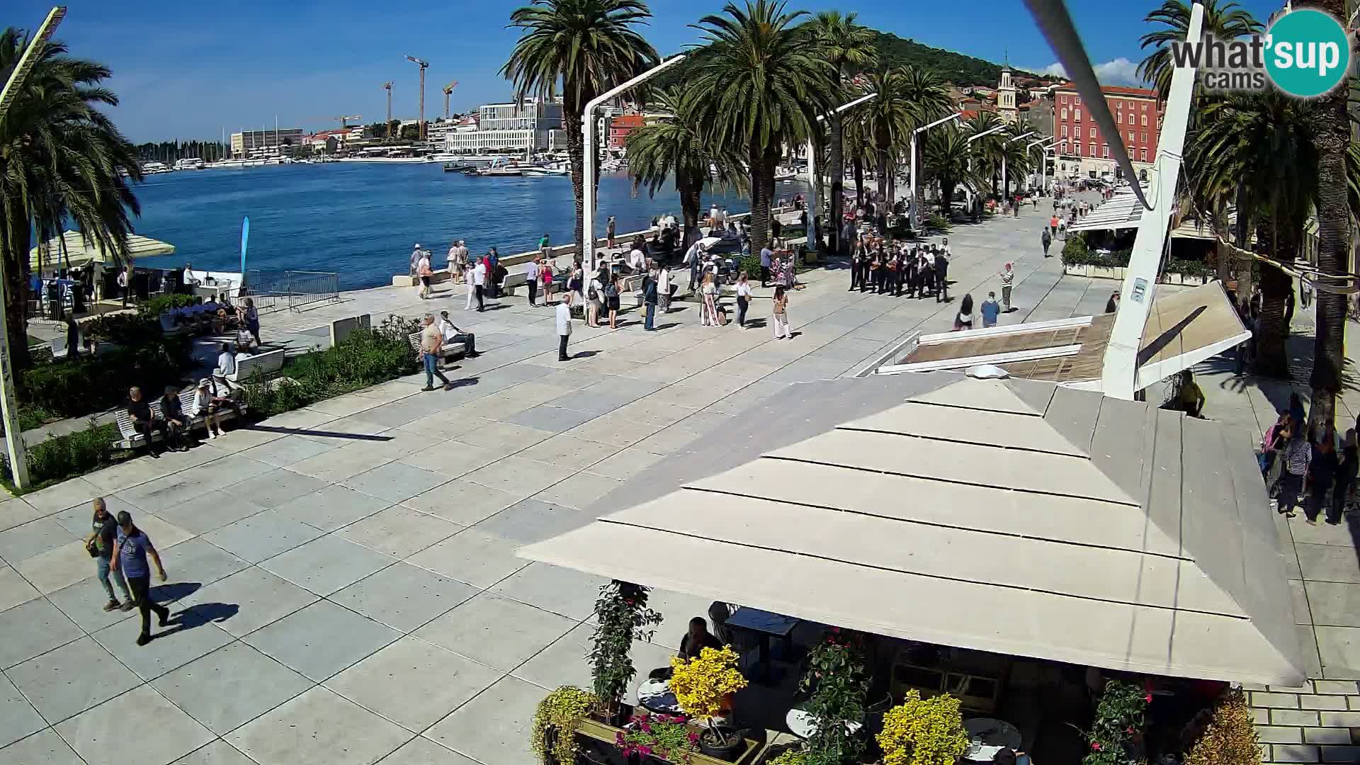 Split – Vista sulla riva di Spalato
