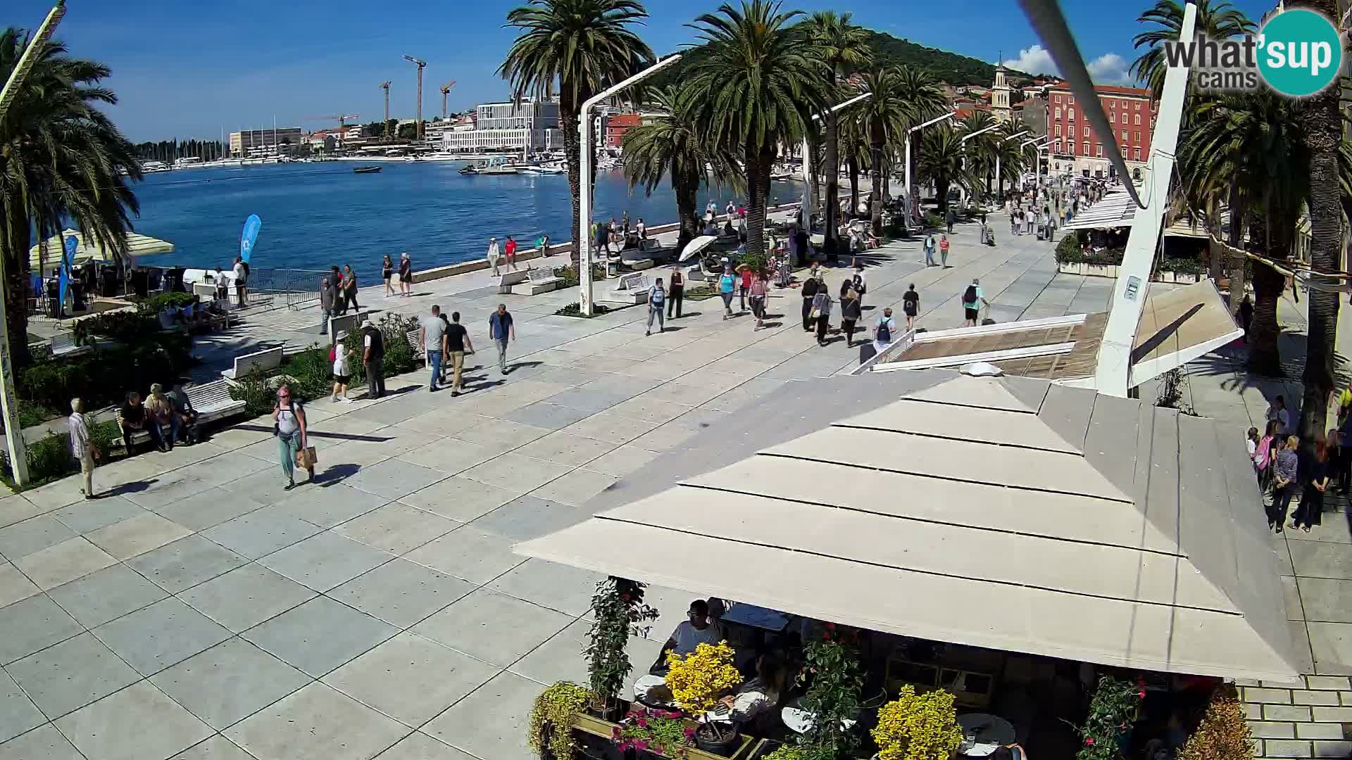 Split – Vista sulla riva di Spalato
