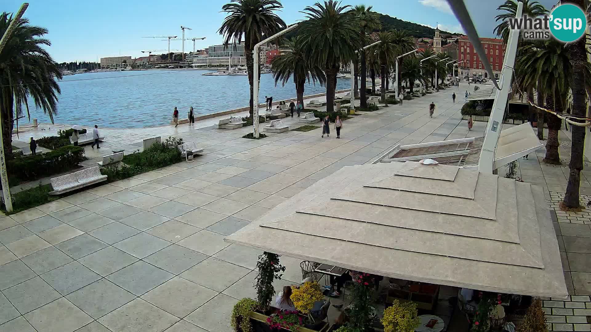 Split –  vue de Riva de Split