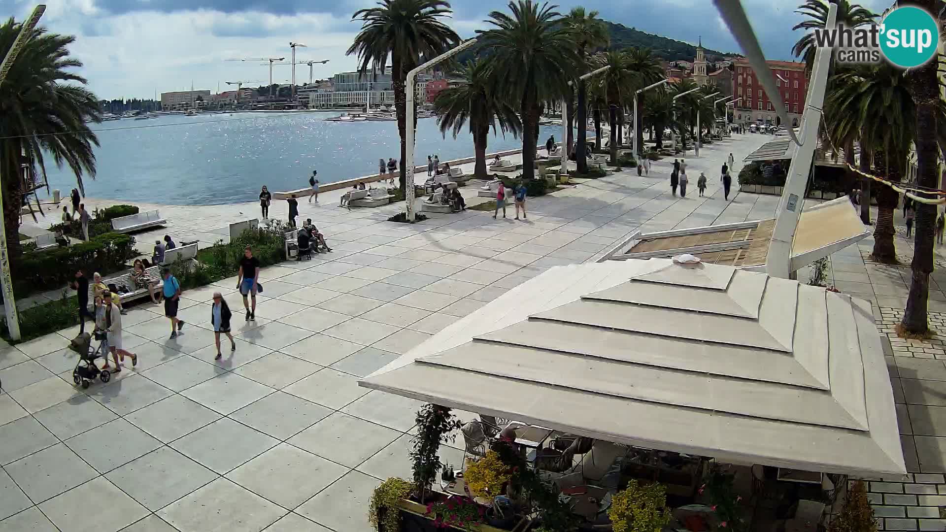 LIVE webcam Spalato riva
