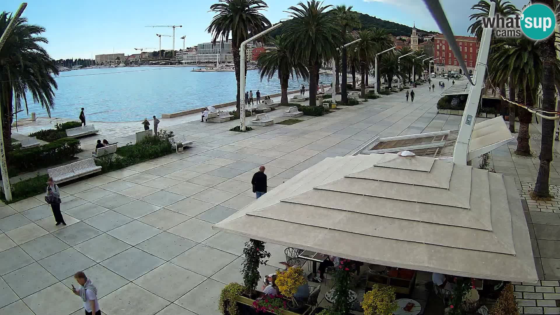 LIVE webcam Spalato riva