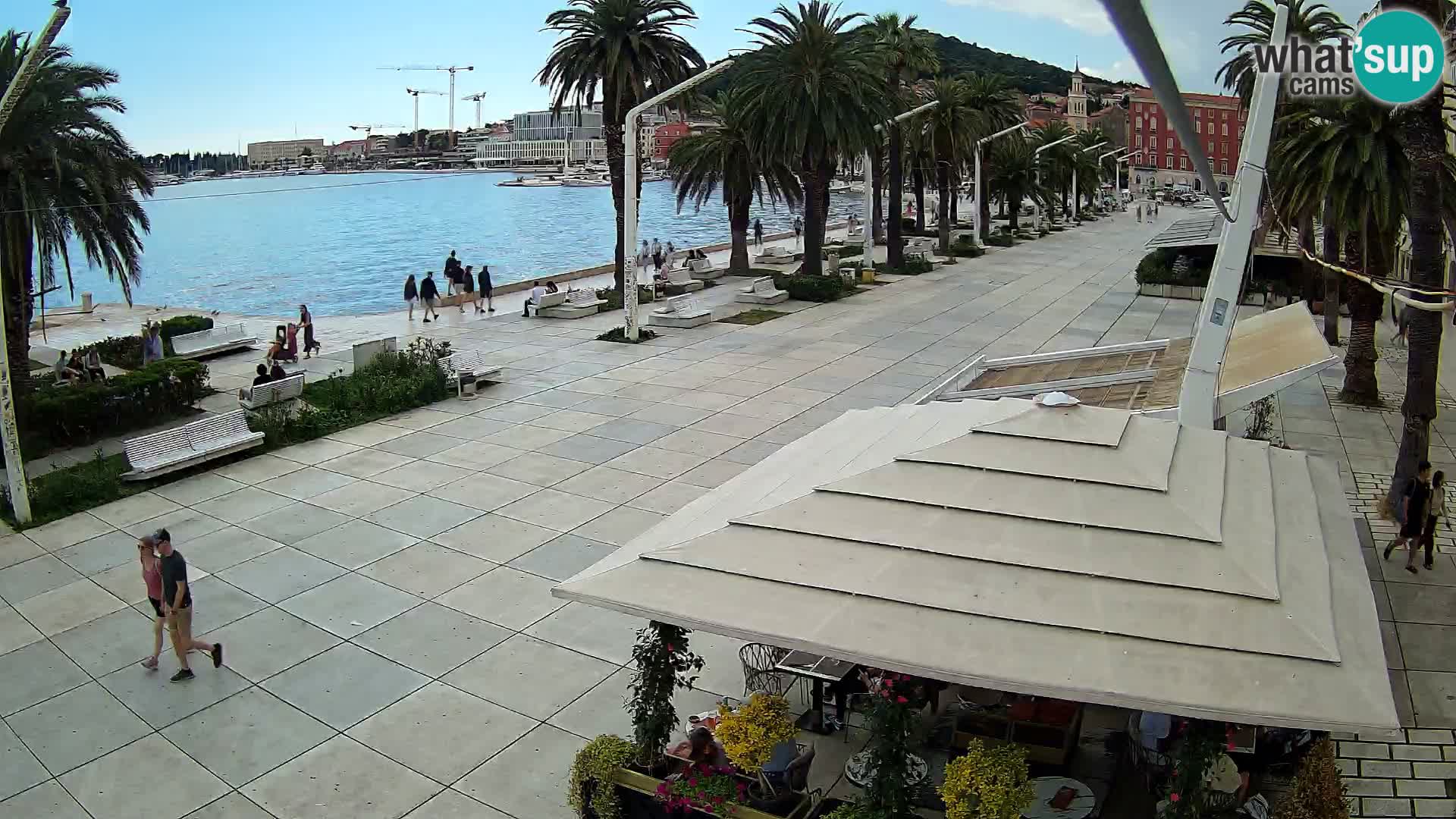 Split – Vista sulla riva di Spalato