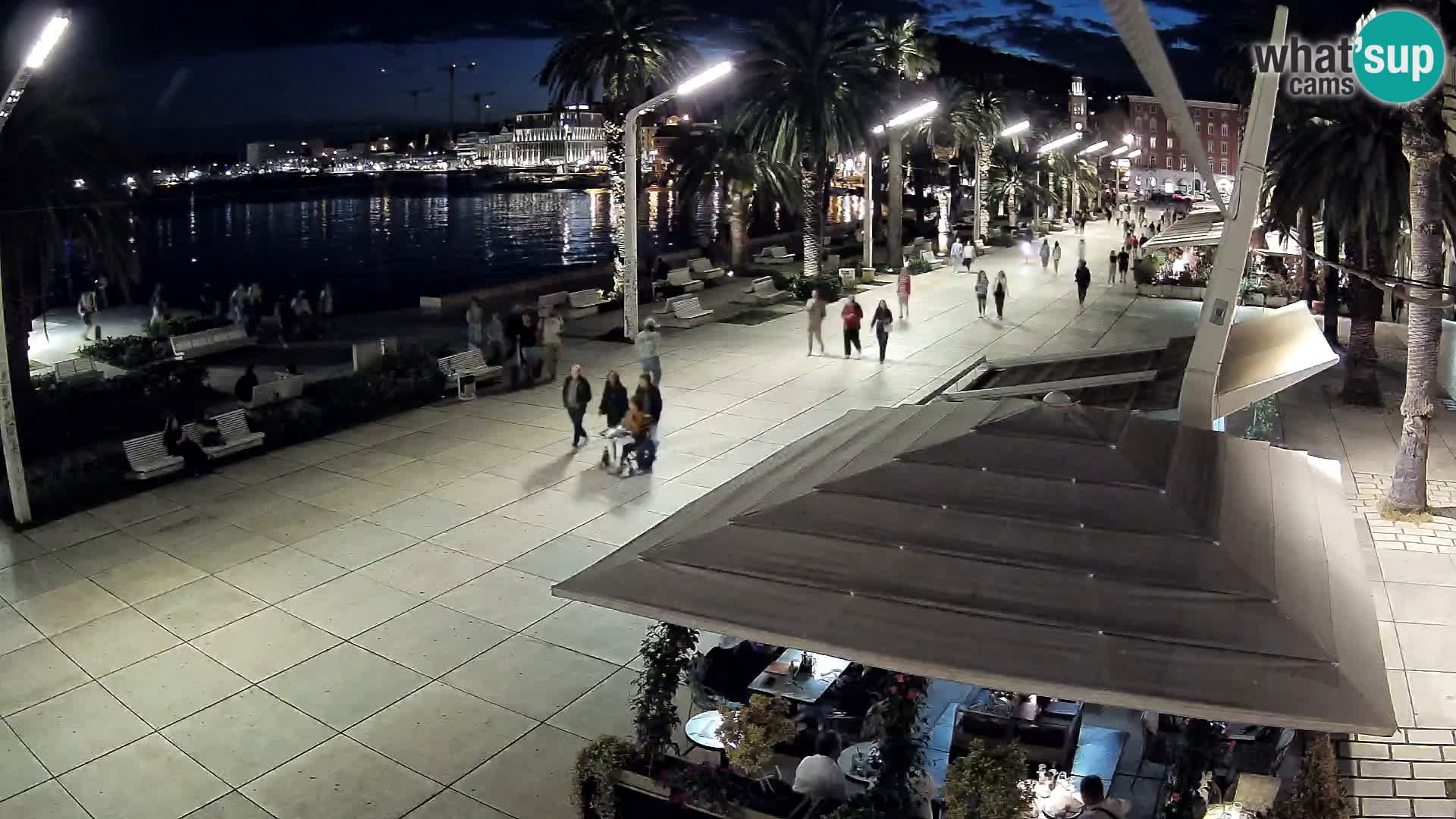 Split –  vue de Riva de Split