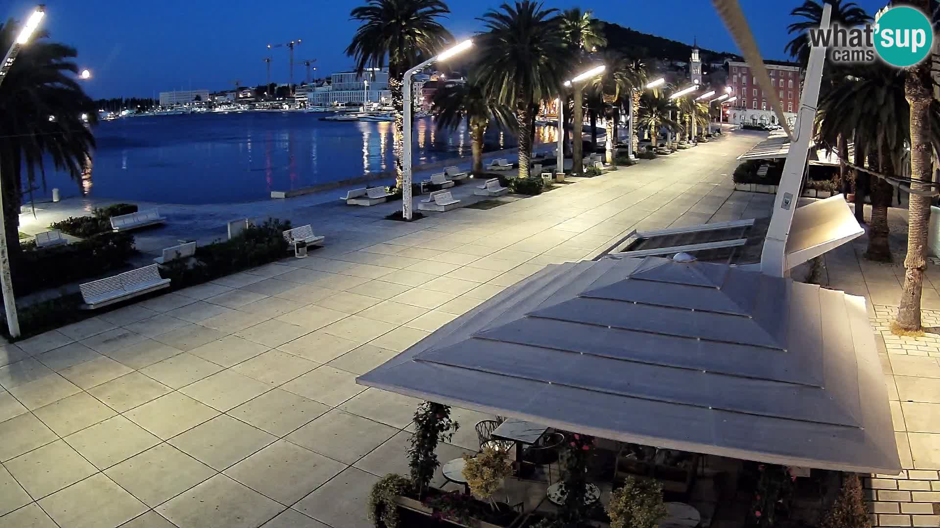 Live Webcam Split – view of Split riva