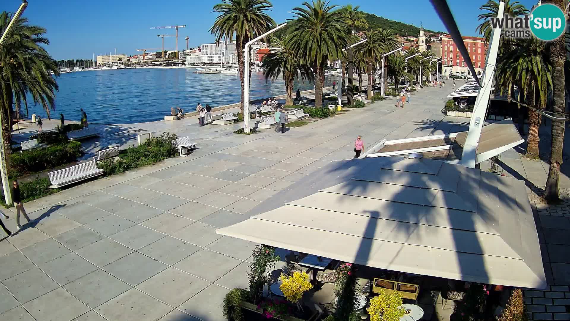LIVE webcam Spalato riva