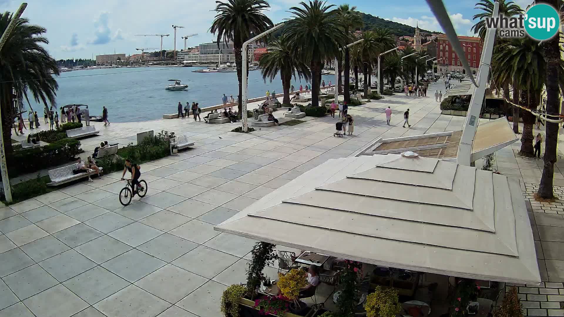 Split – Vista sulla riva di Spalato