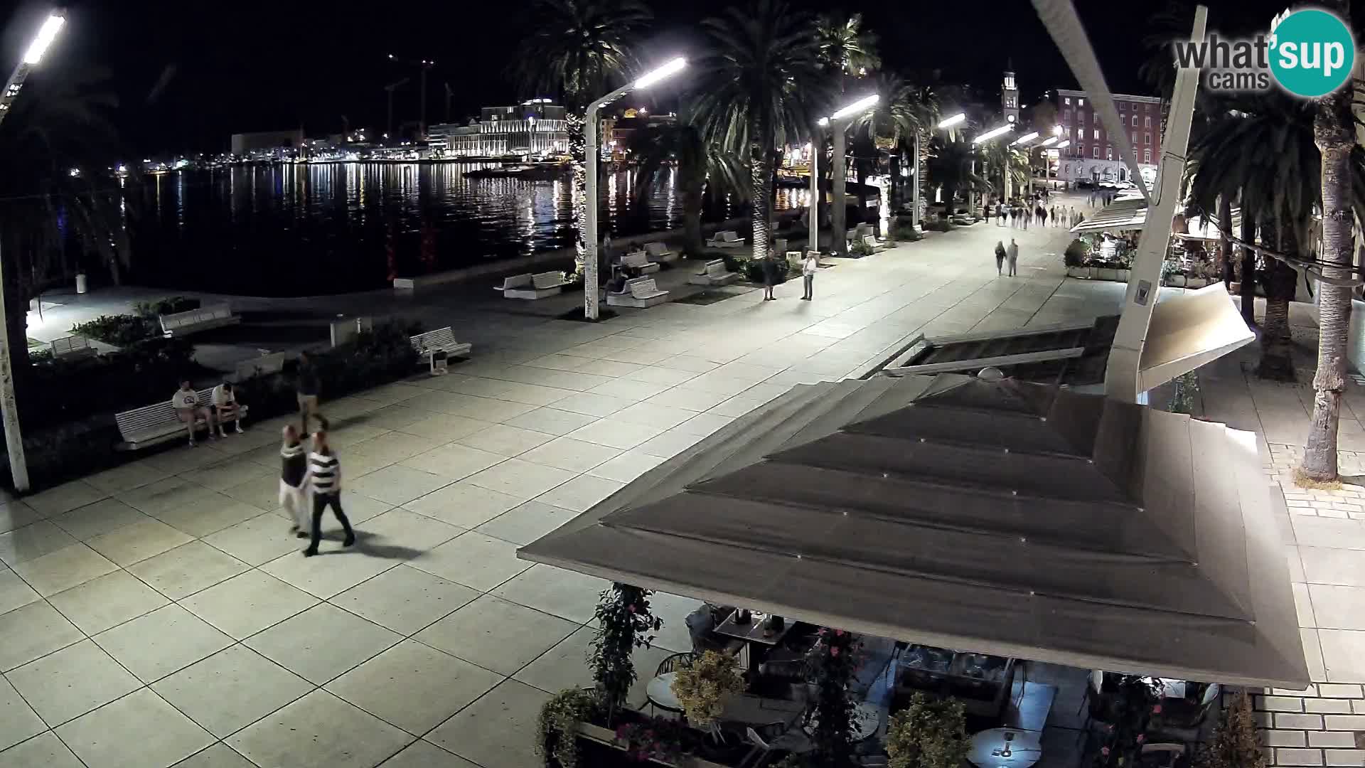 Split – Vista sulla riva di Spalato