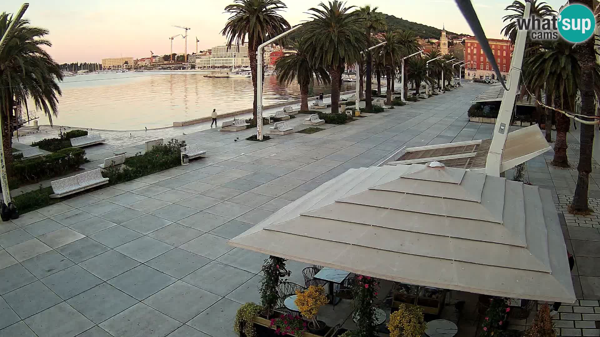 Live Webcam Split – view of Split riva