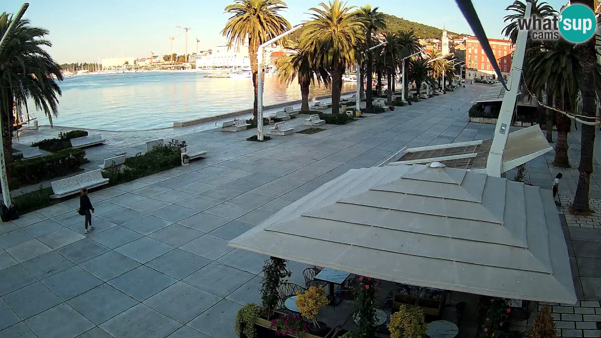 Split – pogled na splitsku rivu