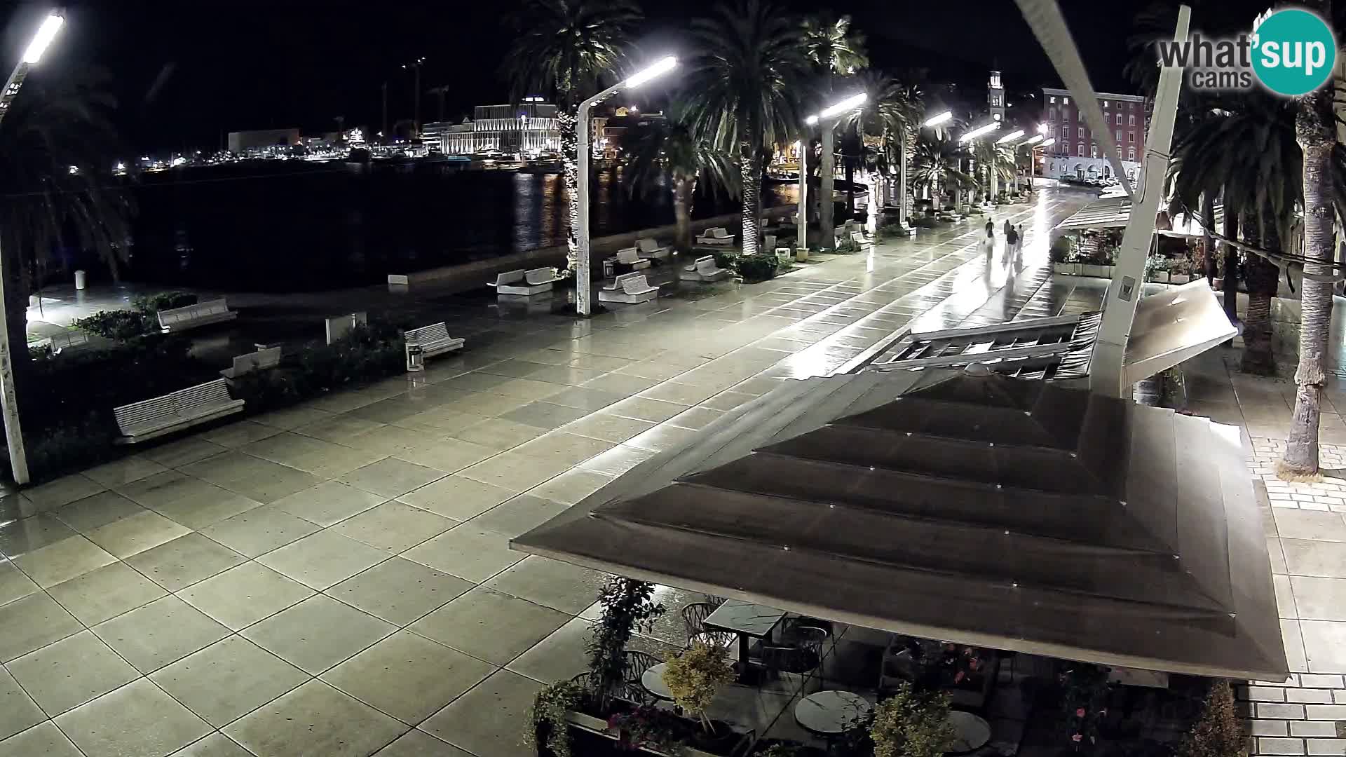 Split –  Blick auf Split riva