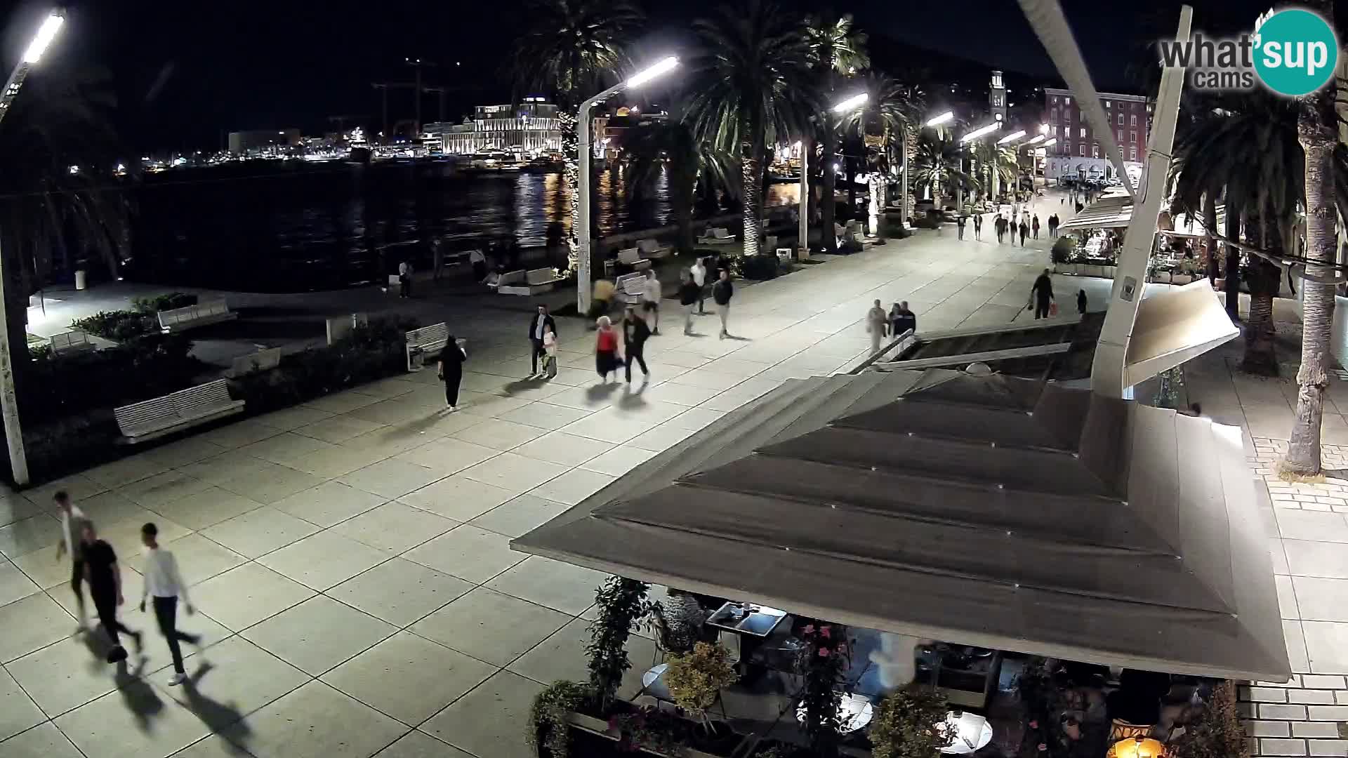 Live Webcam Split – view of Split riva